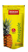 மோக்ஷ் பைனாப்பிள் அகர்பத்தி / Moksh Pineapple Fragrance Agarbatti - Image 1